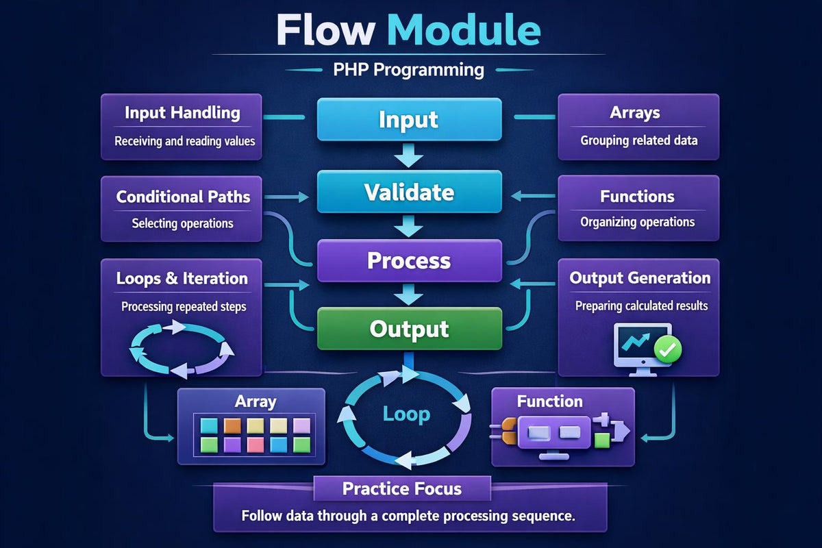 An infographic poster titled by Rexqavunibora , featuring a dark brown background with wavy patterned lines, a central comparison process diagram, and educational key skills on the bottom left.